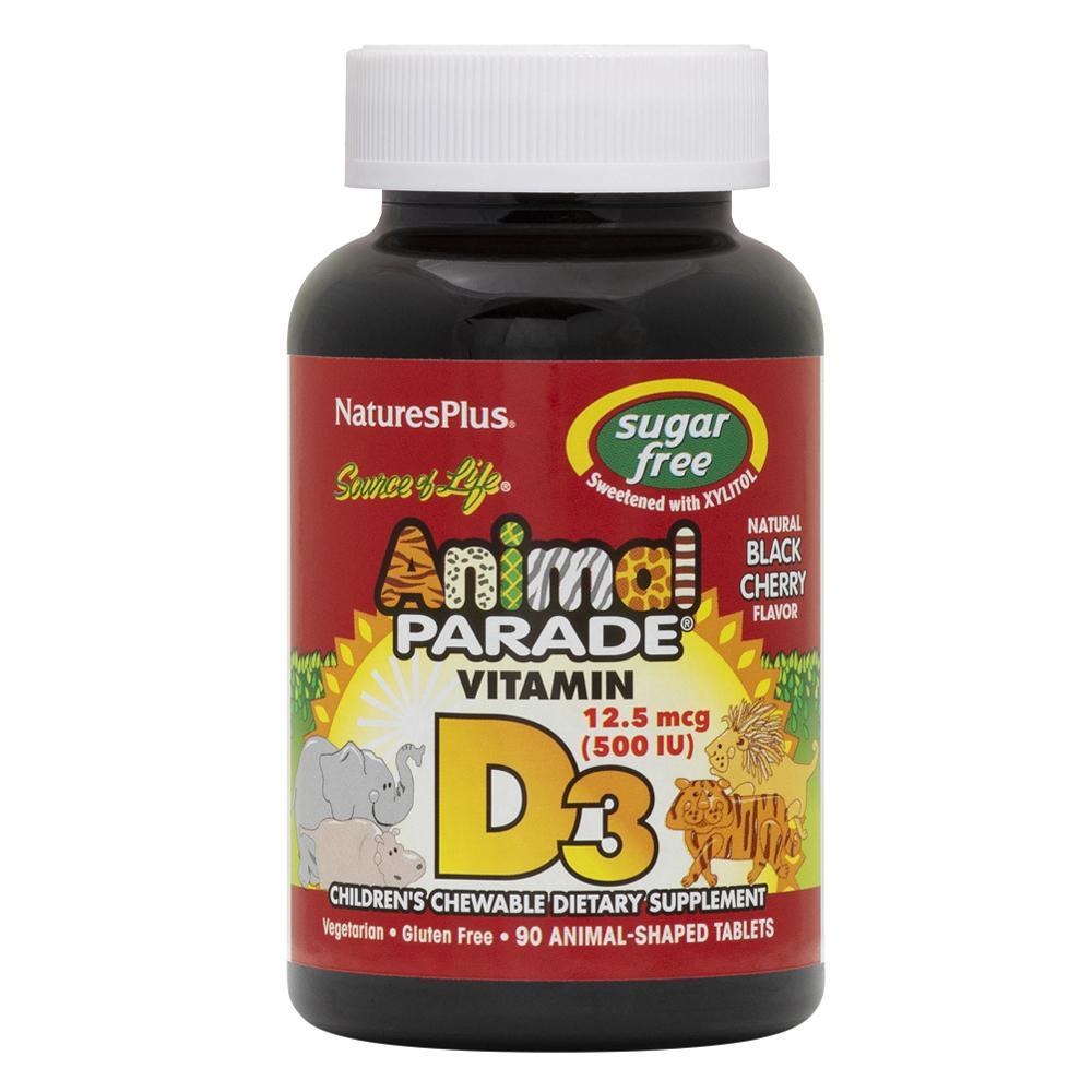 NaturesPlus ANIMAL PARADE D3 90Chewtables