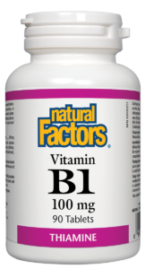 Natural Factors B1 THIAMINE 100mg 90tabs